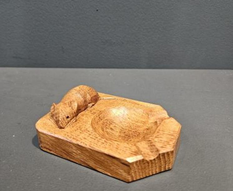 Thompson's of Kilburn Mouseman Ashtray - Image 1