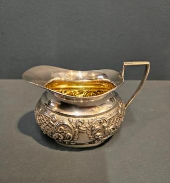 Edwardian Silver Cream Jug