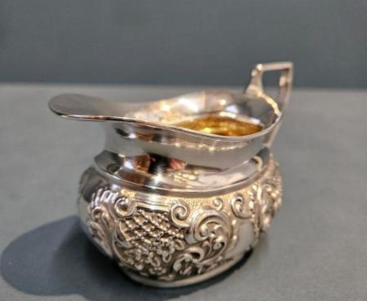 Edwardian Silver Cream Jug - Image 2