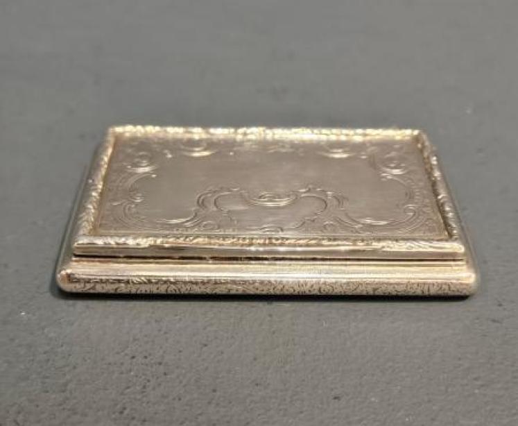 Austrian Victorian Period Silver Card Case - Image 1