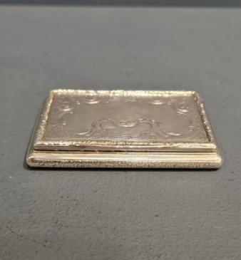 Austrian Victorian Period Silver Card Case