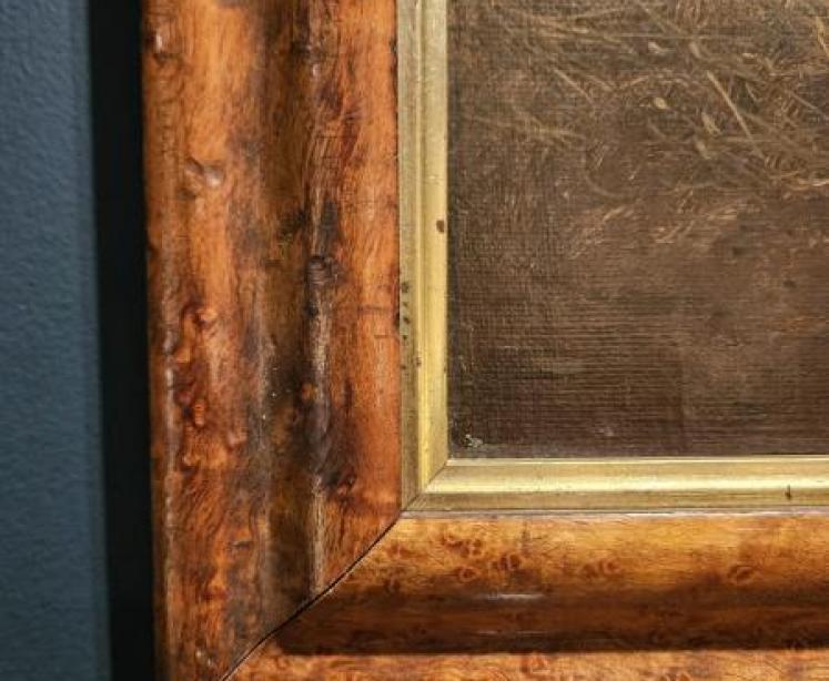 Victorian Oil Painting of a Grey Mare - Image 5