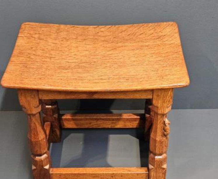 Mouseman Dished Top Table - Image 7