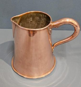 George III Copper Ale Jug