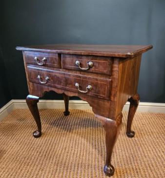 George I Walnut Lowboy