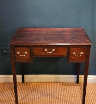 George III Oak Side Table