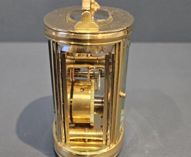 Victorian 8 Day Miniature Carriage Clock - Image 2