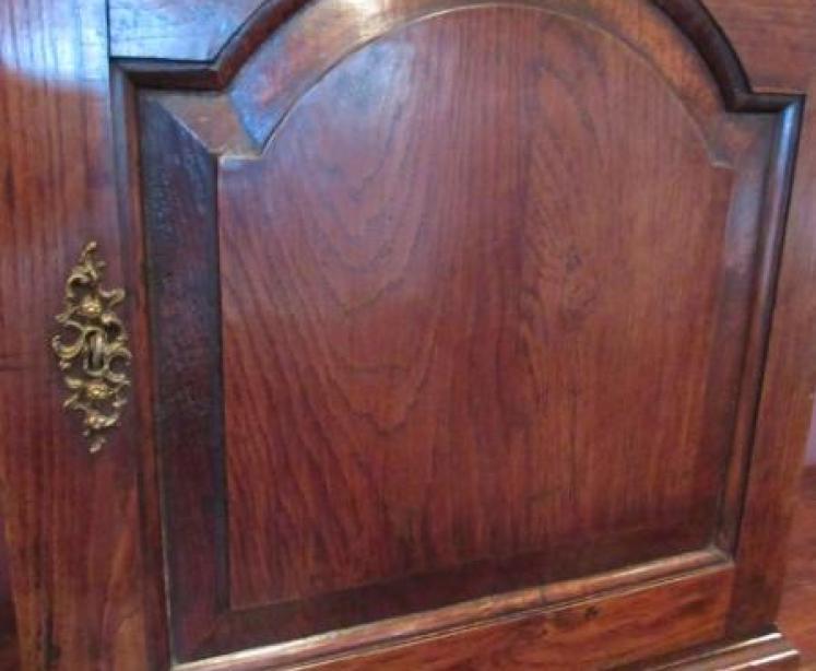 George II Period Oak Spice Cupboard - Image 2