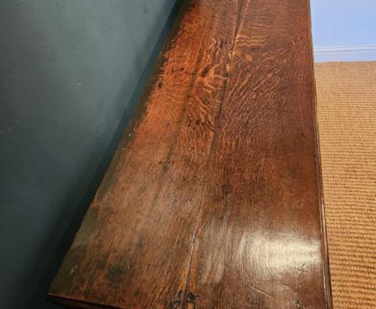 George III Oak Country House Dresser - Image 5