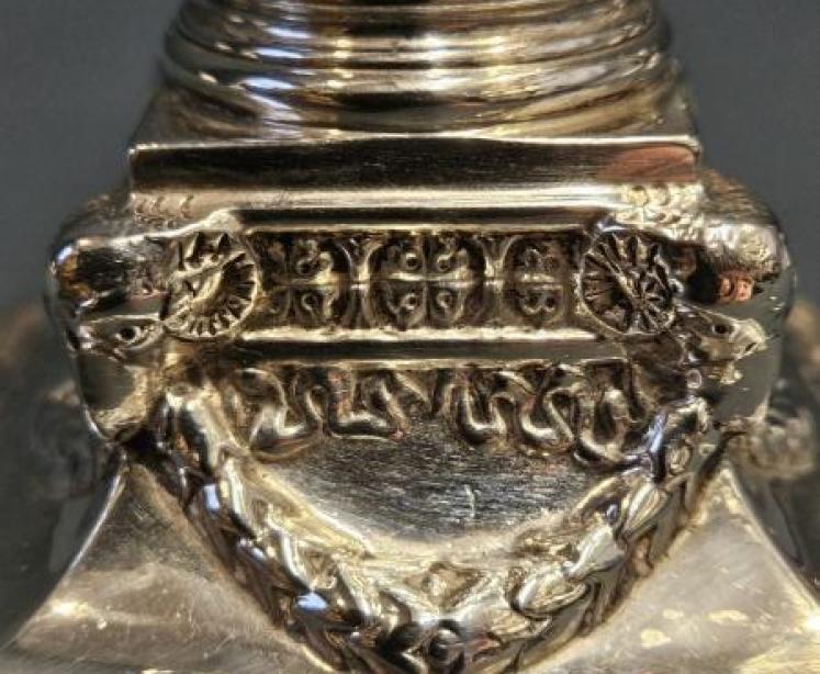 Pair of Edwardian Silver Reeded Column Candlesticks - Image 6