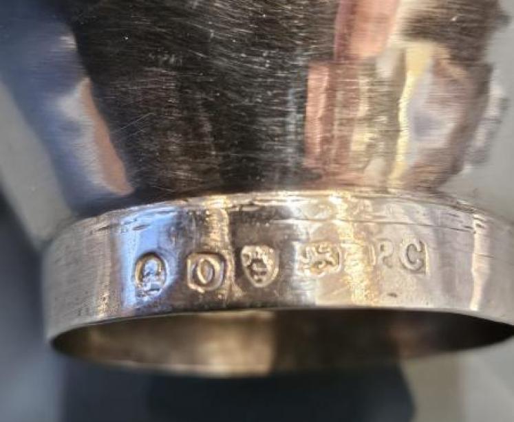 Fine Regency Silver Wine Funnel - Image 6