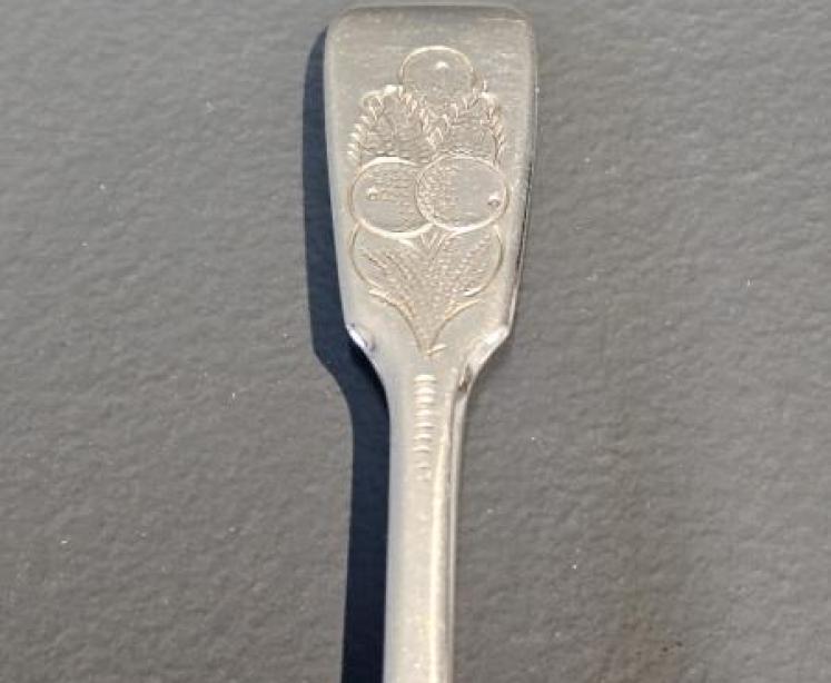 William IV Silver Berry Spoon - Image 4