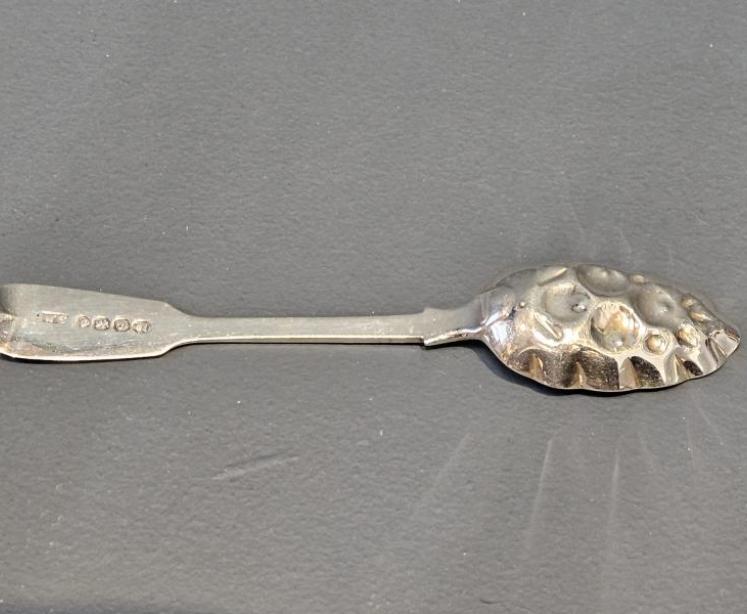 William IV Silver Berry Spoon - Image 5