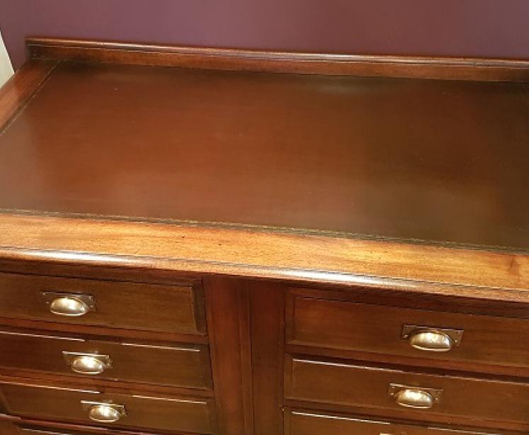 Top Quality Victorian Polished Mahogany Clerk's Filing Cabinet - Image 2
