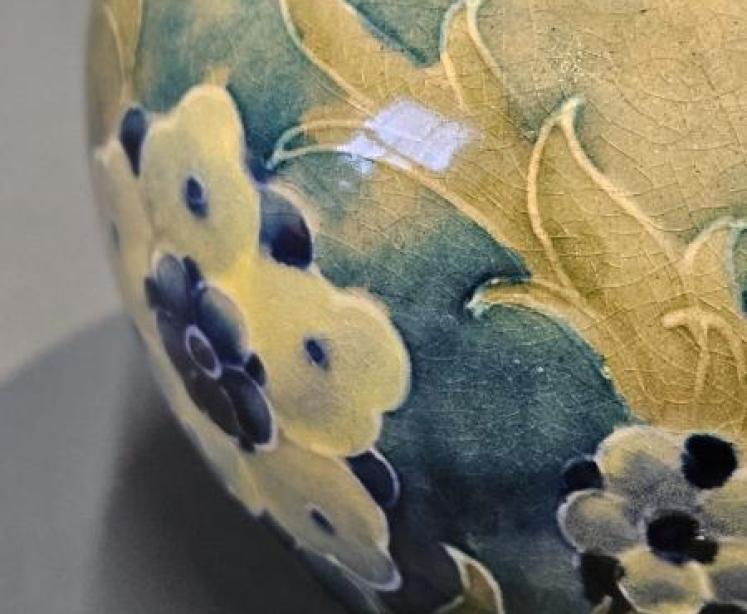 Superb Moorcroft Late Florian Vase - Image 5