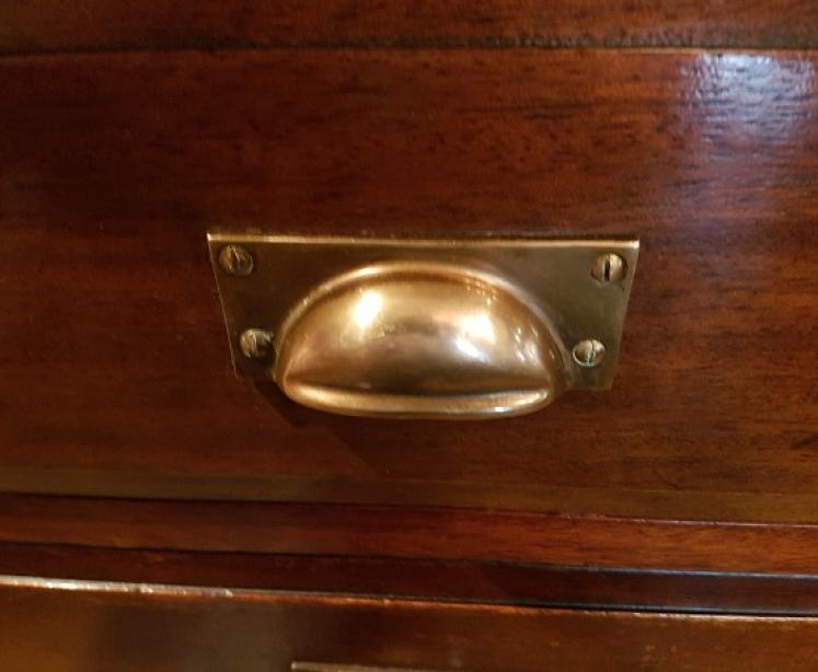 Top Quality Victorian Polished Mahogany Clerk's Filing Cabinet - Image 4