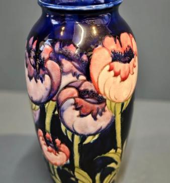 Large Moorcroft Big Poppy Vase 