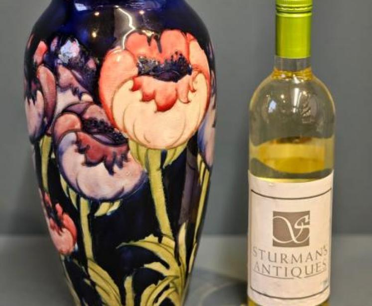 Large Moorcroft Big Poppy Vase  - Image 4