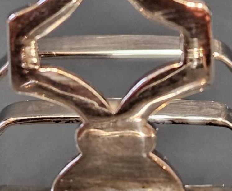 George V Silver Toast Rack - Image 5