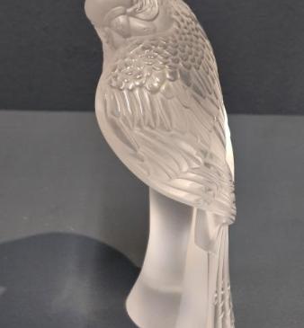 Lalique Opalescent Parakeet