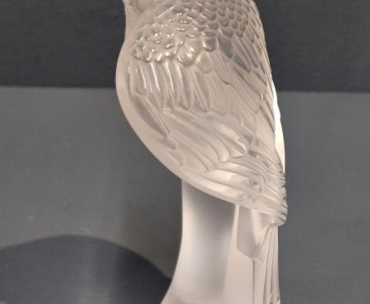 Lalique Opalescent Parakeet - Image 1
