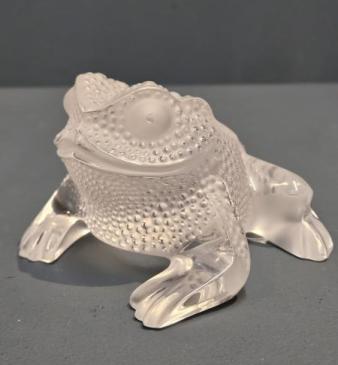 Lalique Sitting Toad