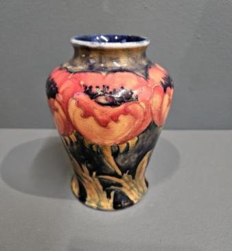 Early Moorcroft Big Poppy Vase