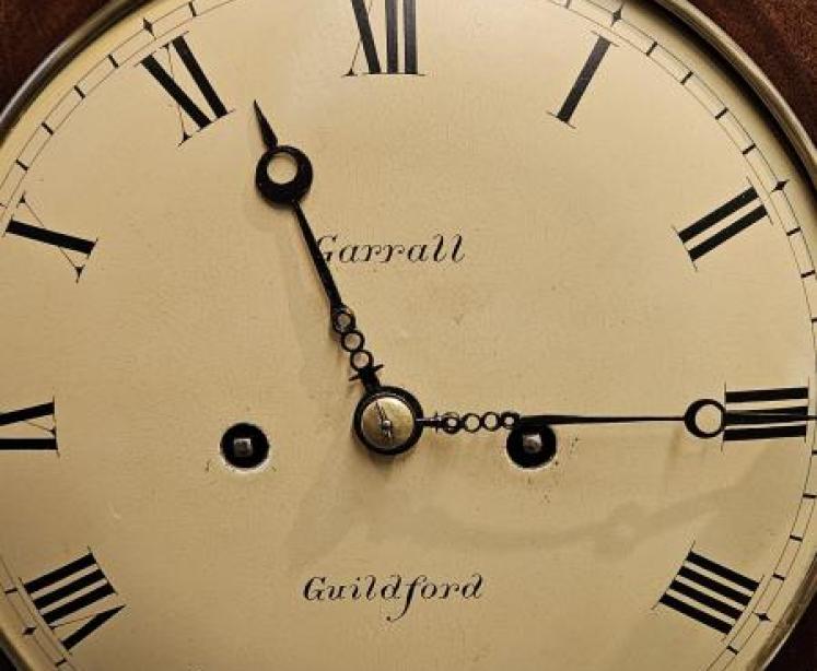 Regency Mahogany Double Fusee Bracket Clock - Image 4