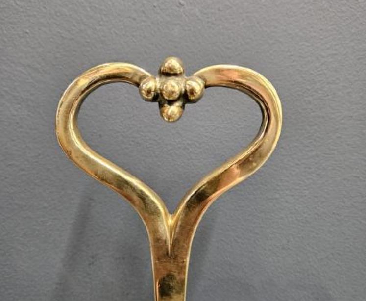 Victorian Brass Door Stop - Image 2