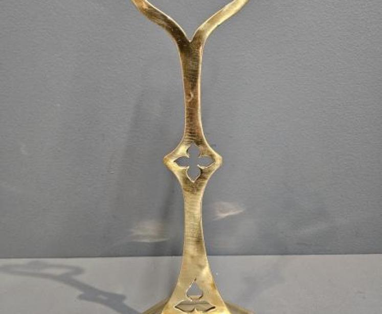 Victorian Brass Door Stop - Image 4