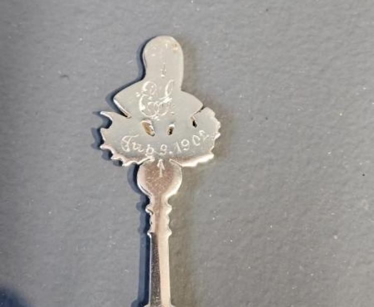 Edwardian VII Silver Coronation Spoon - Image 5