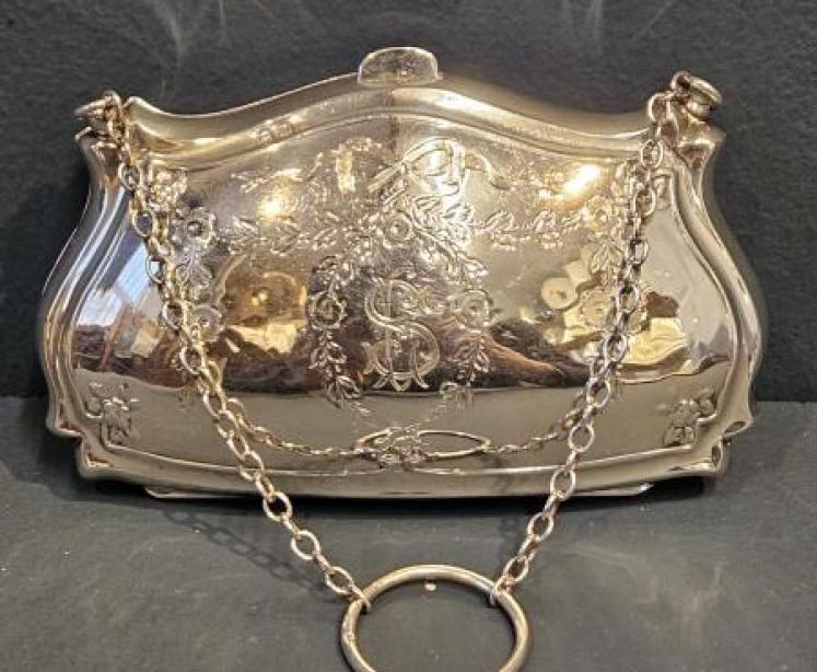 George V Silver Purse - Image 1