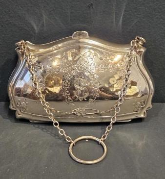 George V Silver Purse
