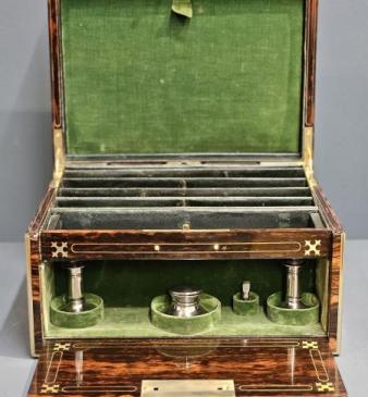 Coromandel Stationary Box and Silver Contents