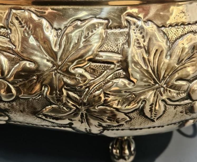 Victorian Brass Planter - Image 3
