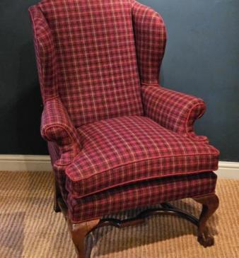 Late Victorian Wing Back Arm Chair