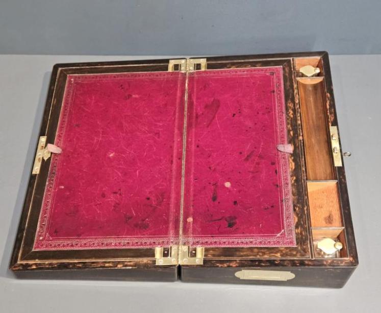 Victorian Coromandel Writing Slope  - Image 1