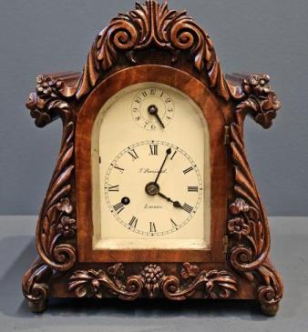 Thomas Percival London Verge Escapement Miniature Georgian Bracket Clock
