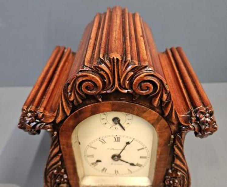 Thomas Percival London Verge Escapement Miniature Georgian Bracket Clock - Image 3