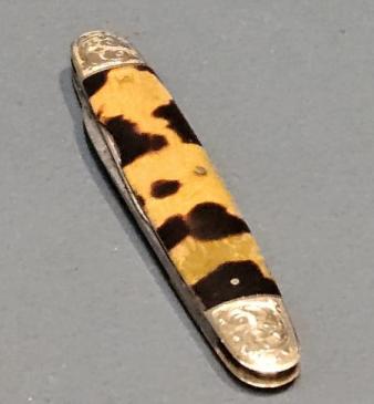 Victorian 9ct Gold and Tortoise Shell Pen Knife 