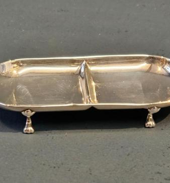 George V Silver Sovereign Tray