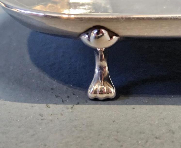 George V Silver Sovereign Tray - Image 3