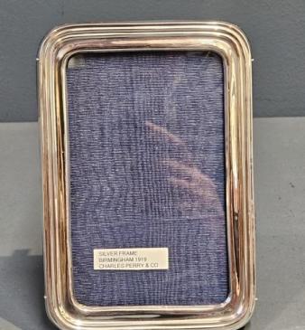 George V Silver Photo Frame