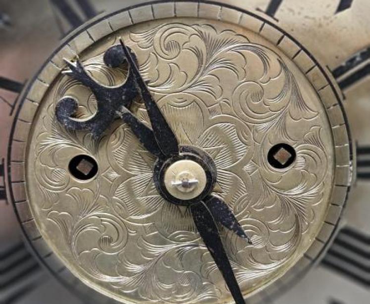 Victorian Double Fusee Lantern Clock - Image 3
