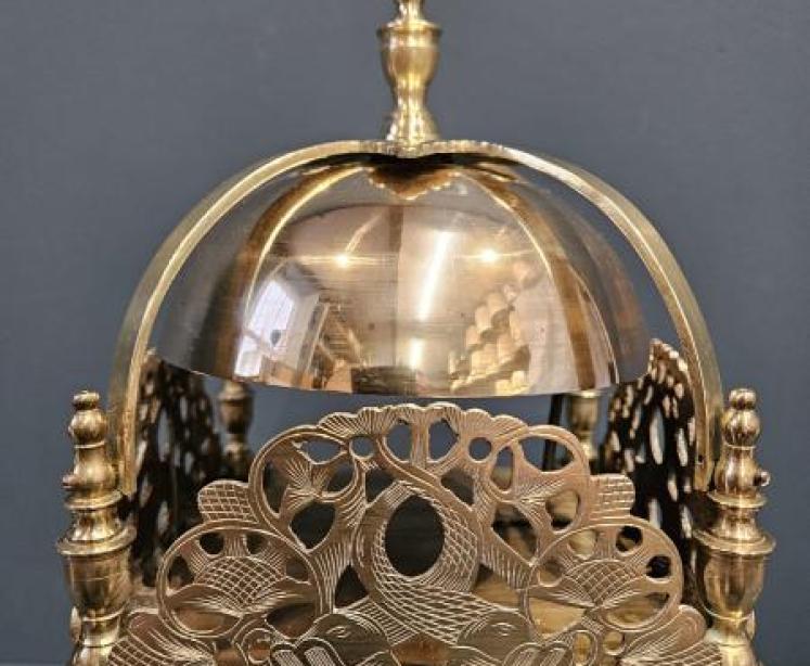 Victorian Double Fusee Lantern Clock - Image 7