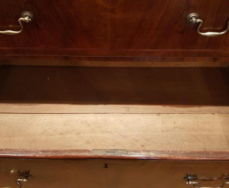 George I Period Walnut Chest On Stand - Image 5