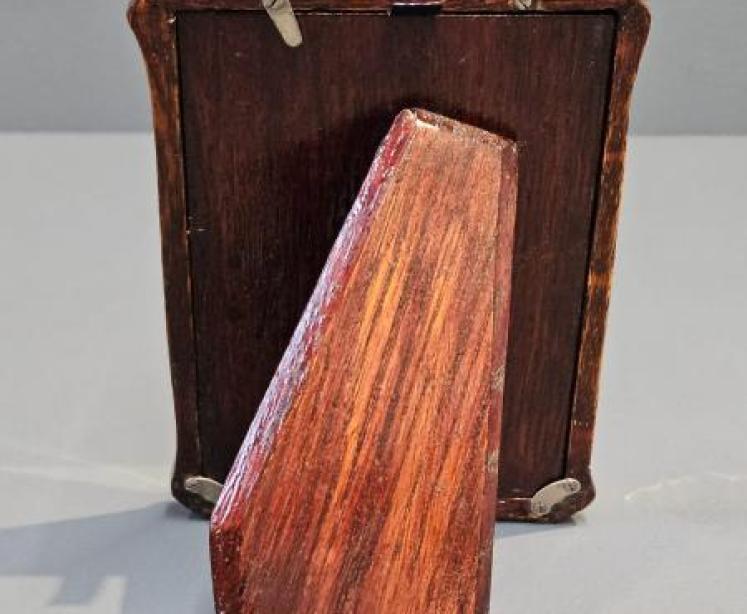 George V Silver Swept Edge Photo Frame - Image 5