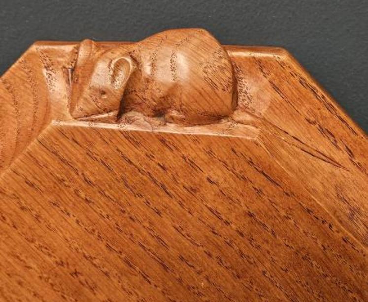 Old Mouseman Teapot Stand - Image 5