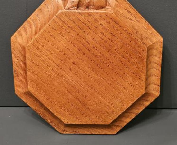 Old Mouseman Teapot Stand - Image 7