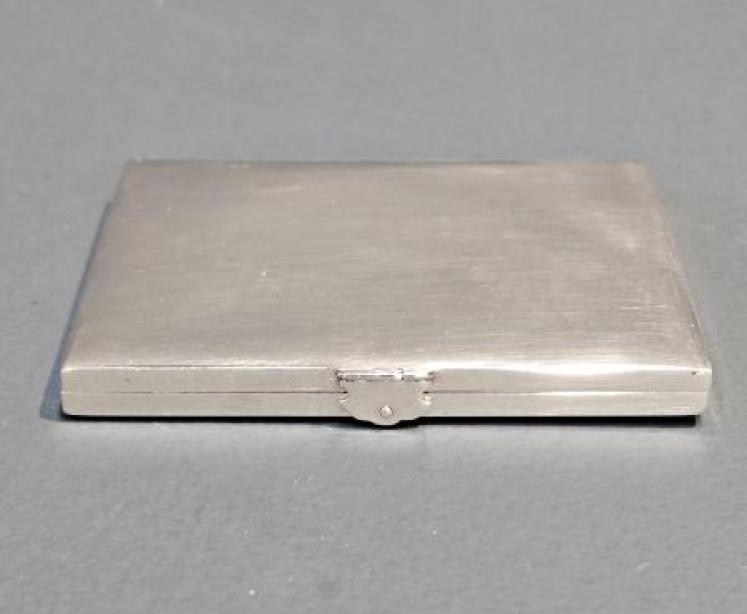 Unusual Victorian Silver Wallet Photo Frame - Image 2